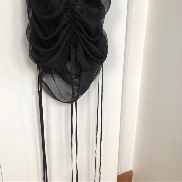 Need Supply mesh ruched dress - Picture 3 of 5